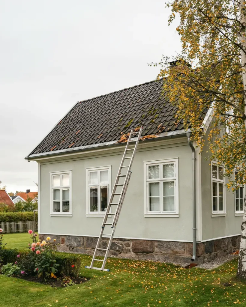 september p taket dags att rensa h ngr nnor och stupr r innan h stl ven t pper till